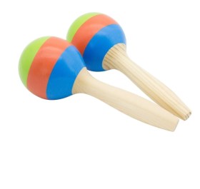 maracas bois colore